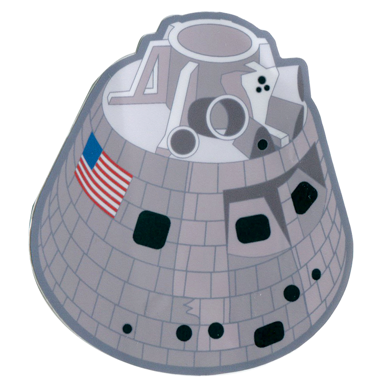 Orion Command Module Decal