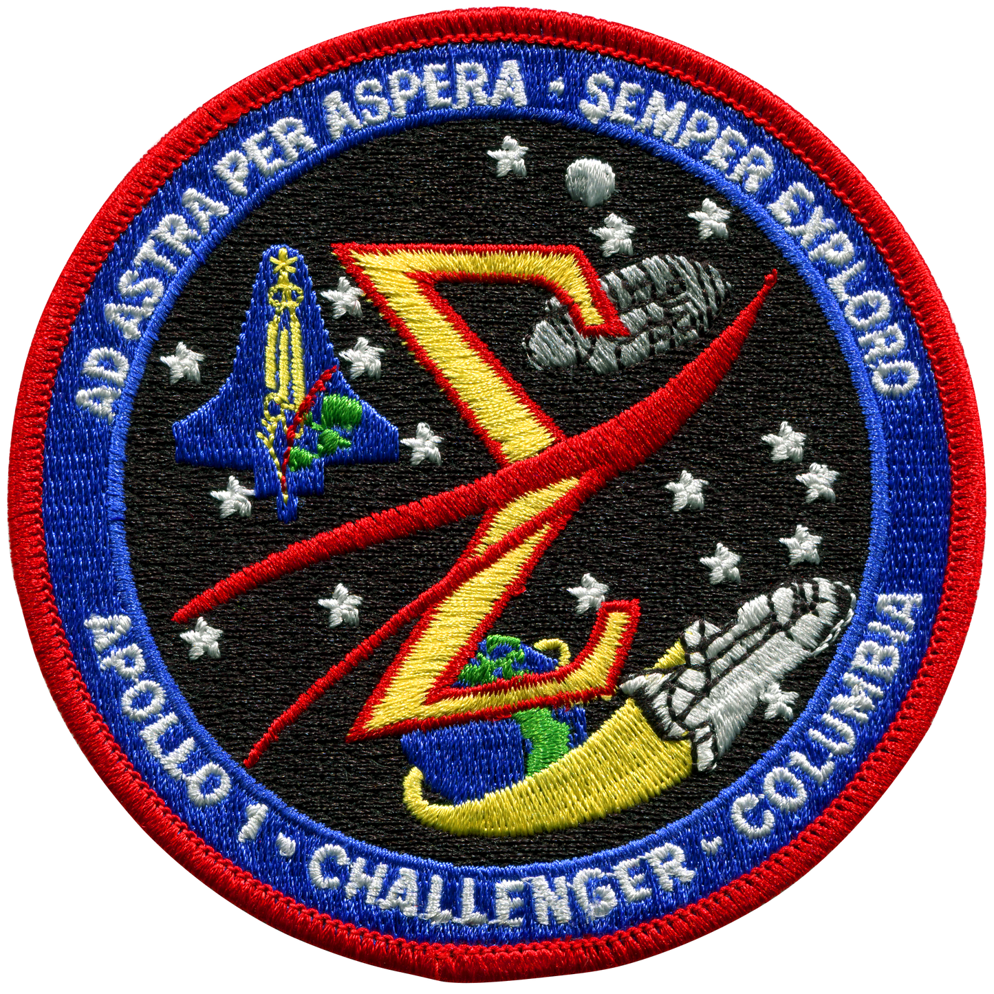 Astronaut Memorial Set - Space Patches