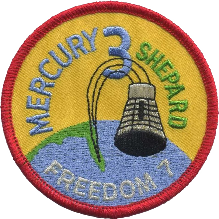 Mercury Three — “Freedom 7” - Space Patches