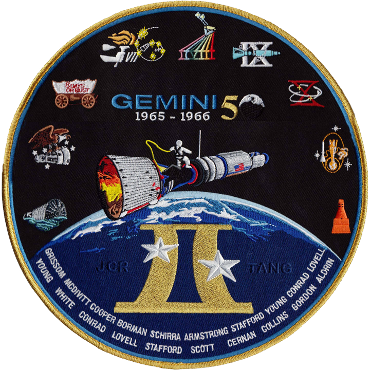 Gemini Commemorative Back-Patch - Space Patches