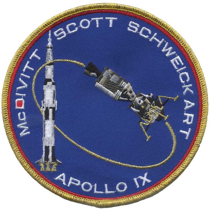 Apollo 9 Commemorative Mission - Space Patches