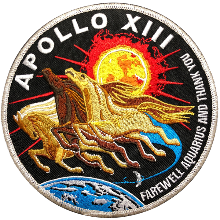 Apollo 13 Commemorative Spirit - Space Patches