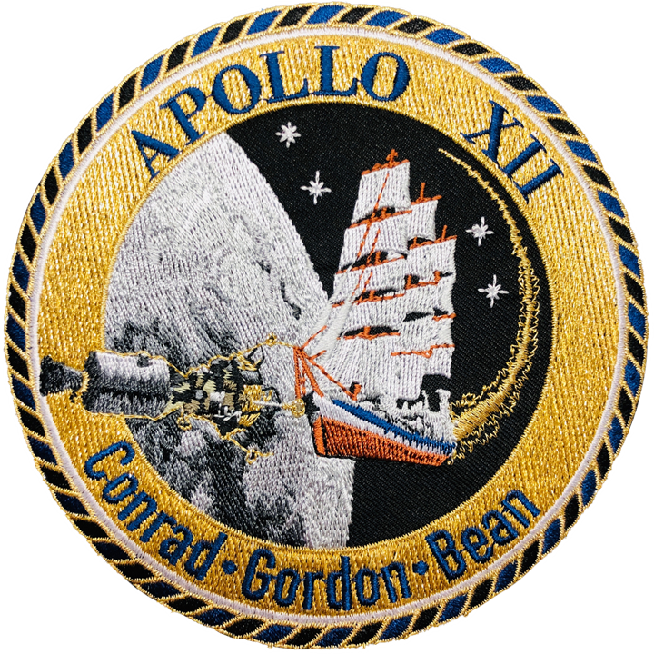 Apollo 12 Commemorative Mission - Space Patches