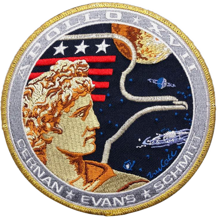 Apollo 17 Commemorative Mission - Space Patches