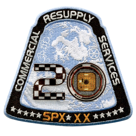 CRS SpaceX 20 - Space Patches