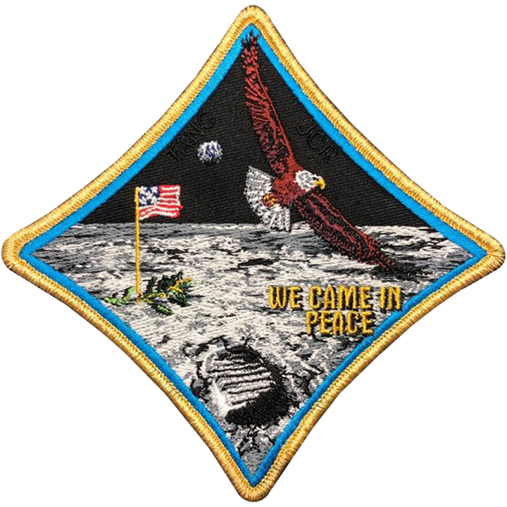 Apollo 11 Commemorative Spirit - Space Patches