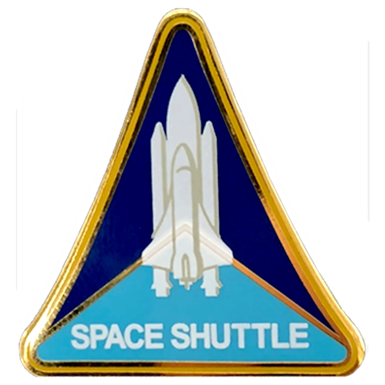 Shuttle Program Pin - Space Patches