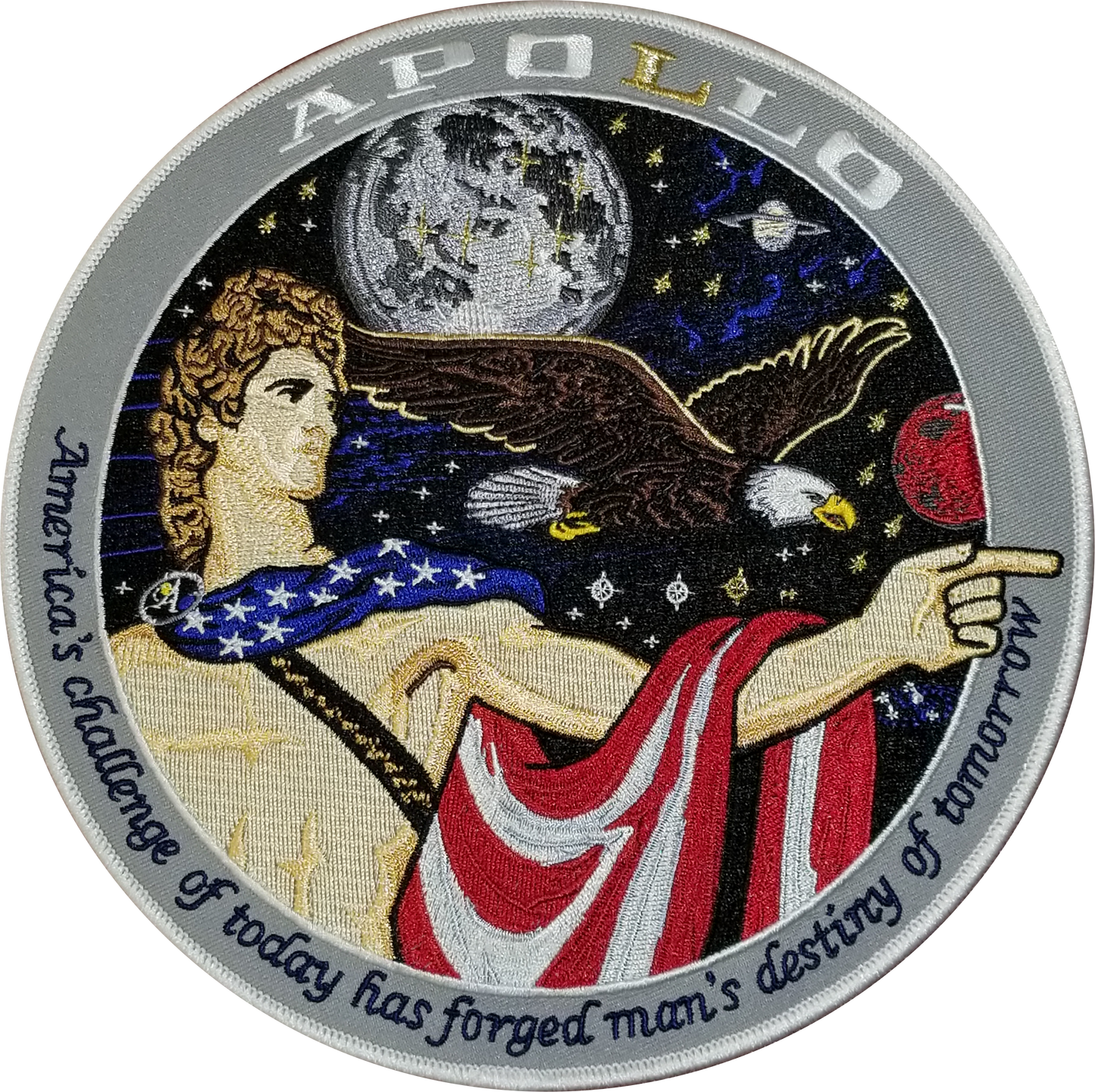 Apollo Spirit Back-Patch - Space Patches