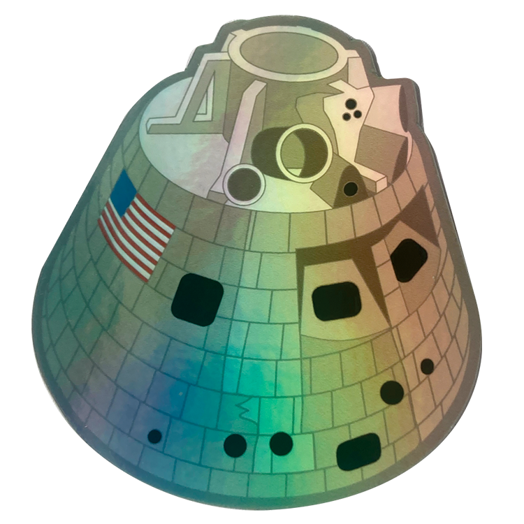Orion Command Module Reference Orion CM Holo- Decal – Space Patches