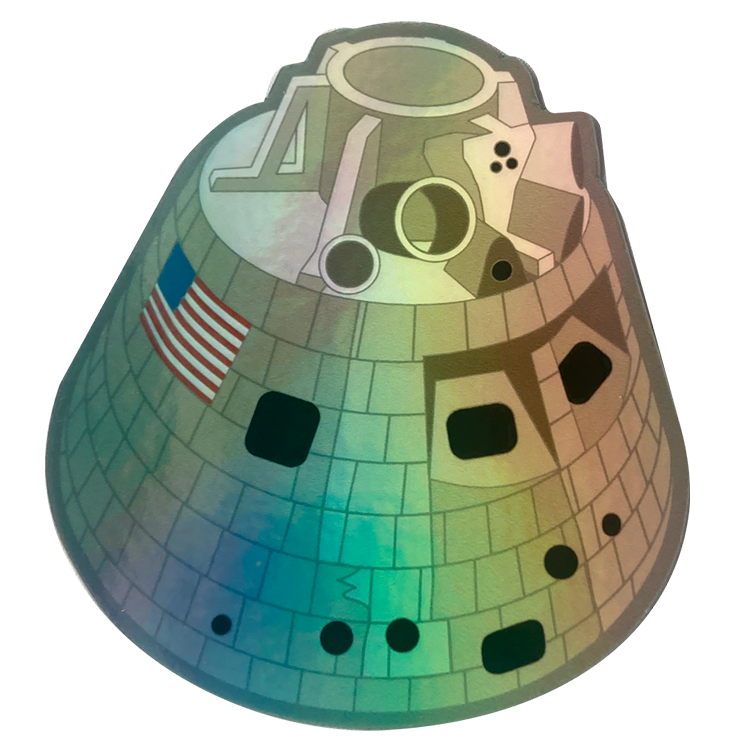 Orion Command Module Holographic Decal
