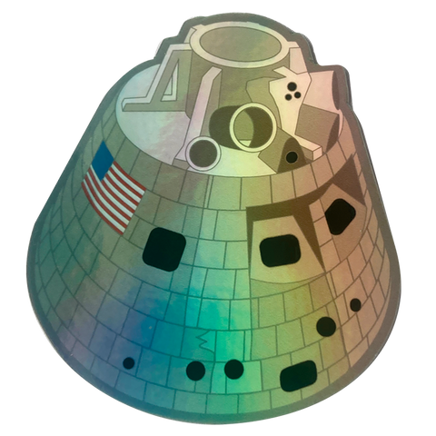 Orion Command Module Holographic Decal