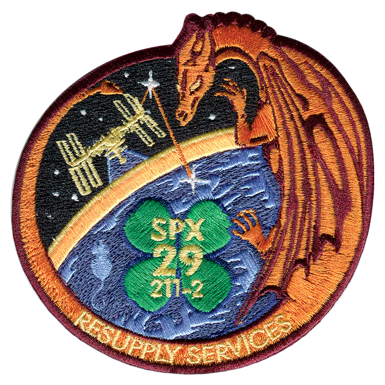 CRS SpaceX 29 – Space Patches