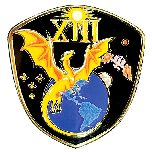 Crew 13 Lapel Pin