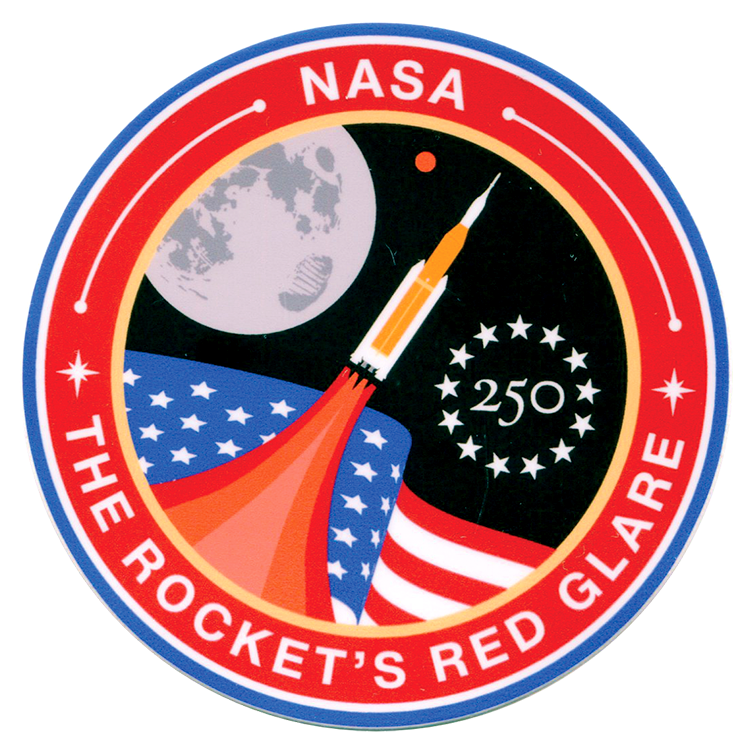Rocket's Red Glare 250 Decal