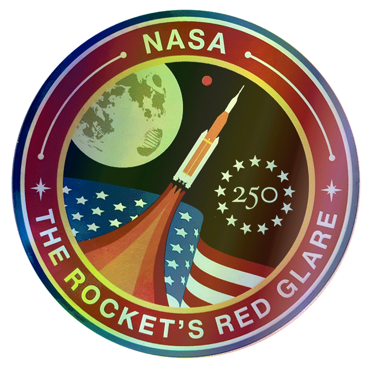 Rocket's Red Glare 250 Decal Holo
