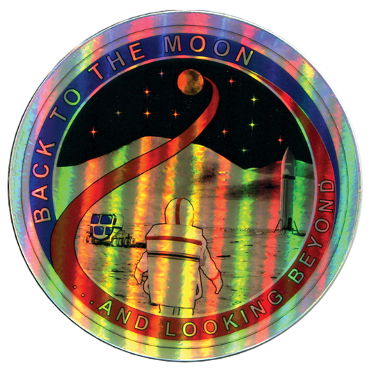 Back to The Moon Decal Holo