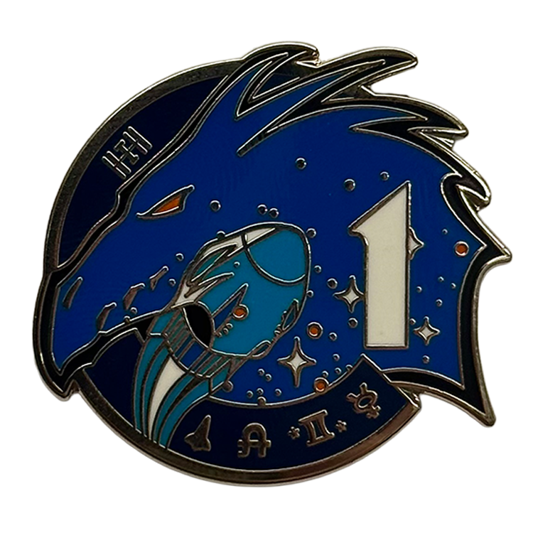 Crew 1 Lapel Pin