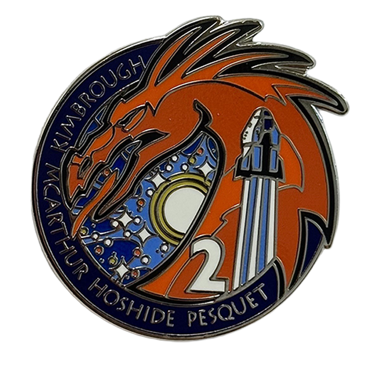 Crew 2 Lapel Pin – Space Patches