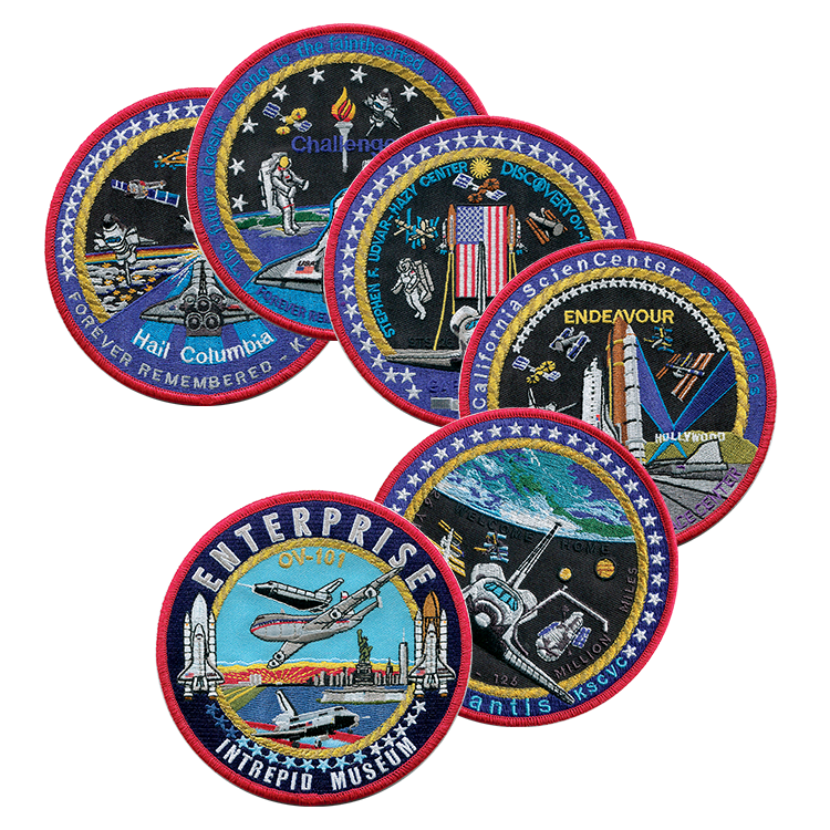 Shuttle Exhibit Set – Space Patches