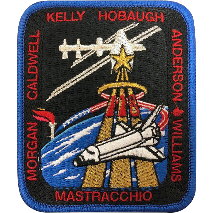 STS-118 Crew Change - Space Patches