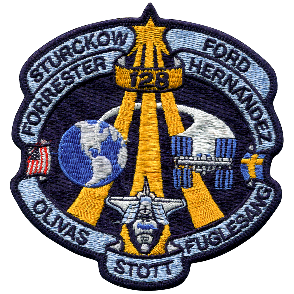 STS128 Space Patches