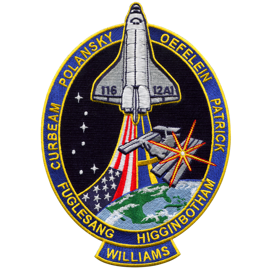 STS-116 Back-Patch - Space Patches