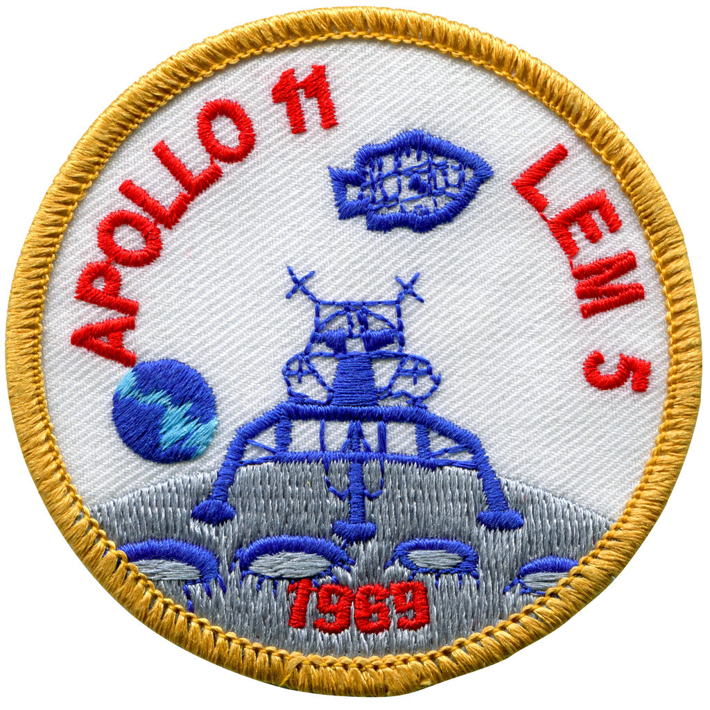 Apollo 11-Lem 5 - Space Patches