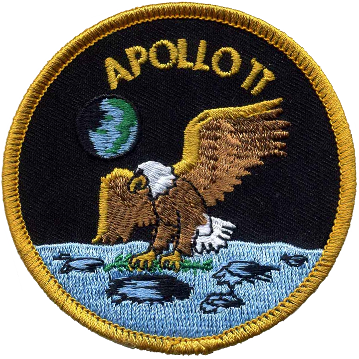 Apollo 11 w/Velcro - Space Patches