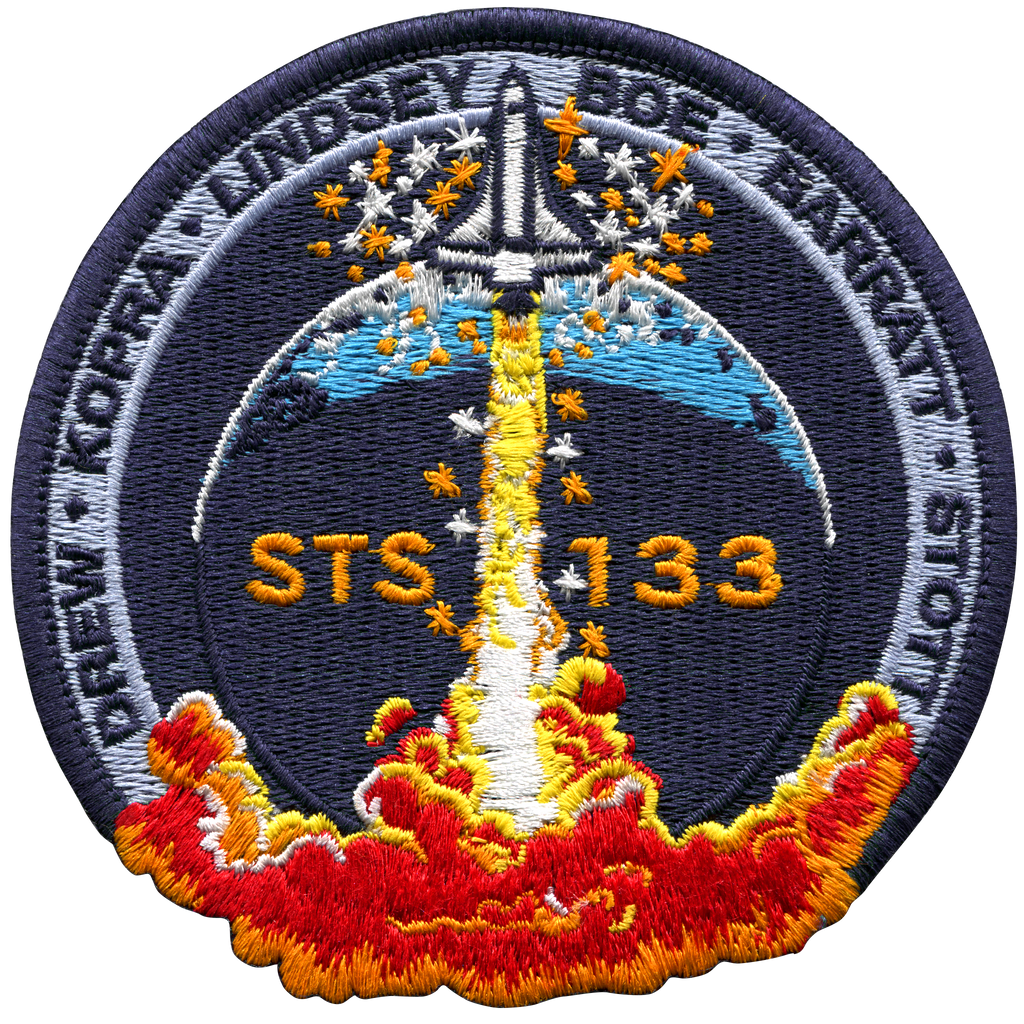 STS-133 Crew Change - Space Patches