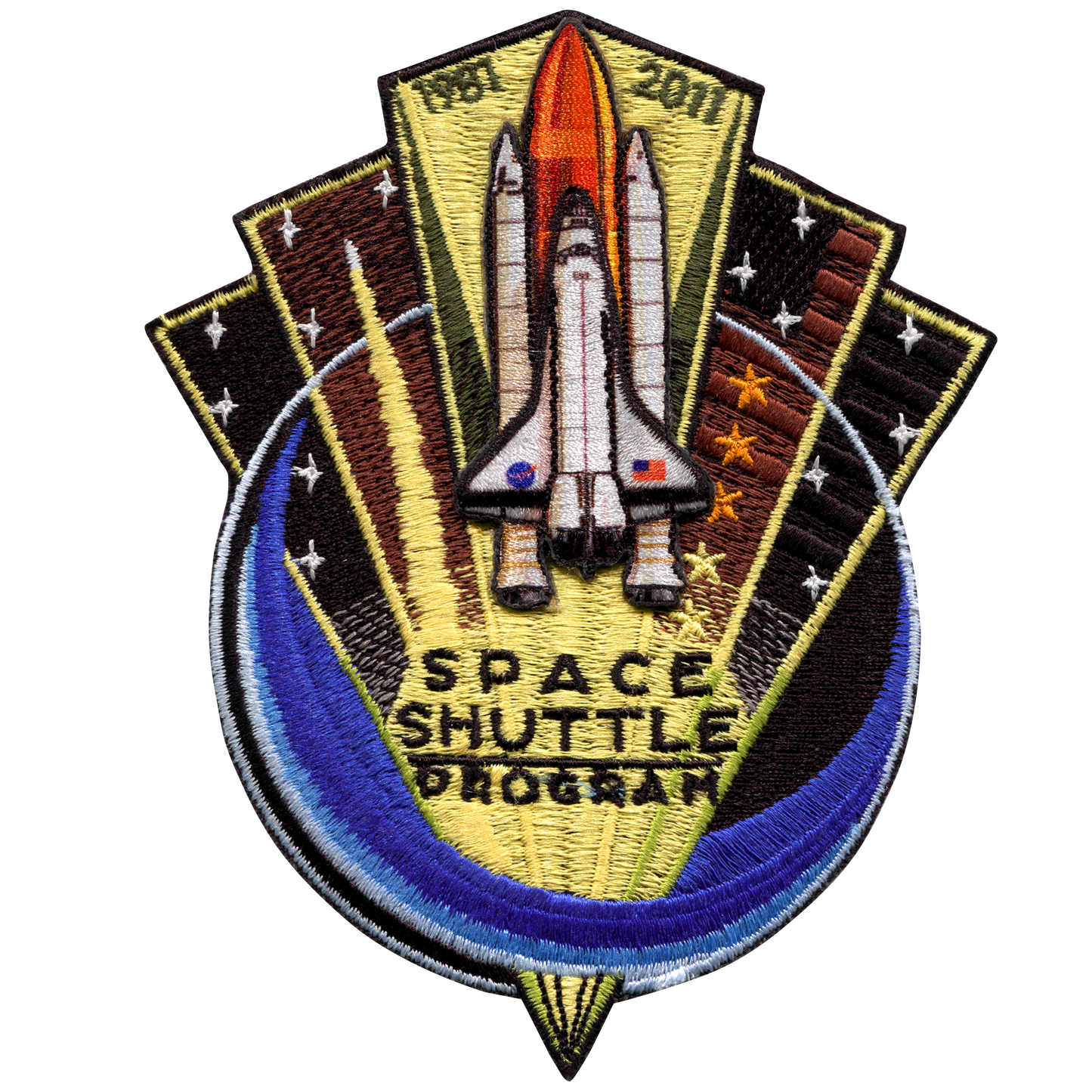 Shuttle Program Commemorative 5" - Space Patches