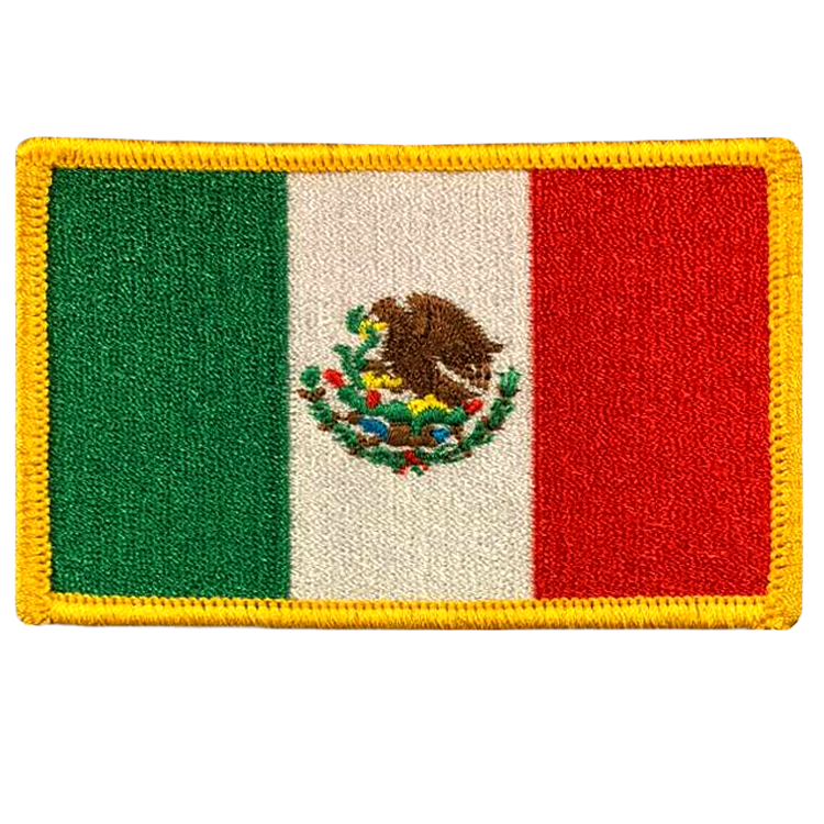 Mexico Flag Patch – NEFLUM
