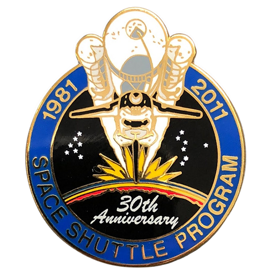 Columbia I 30th Anniversary Pin - Space Patches
