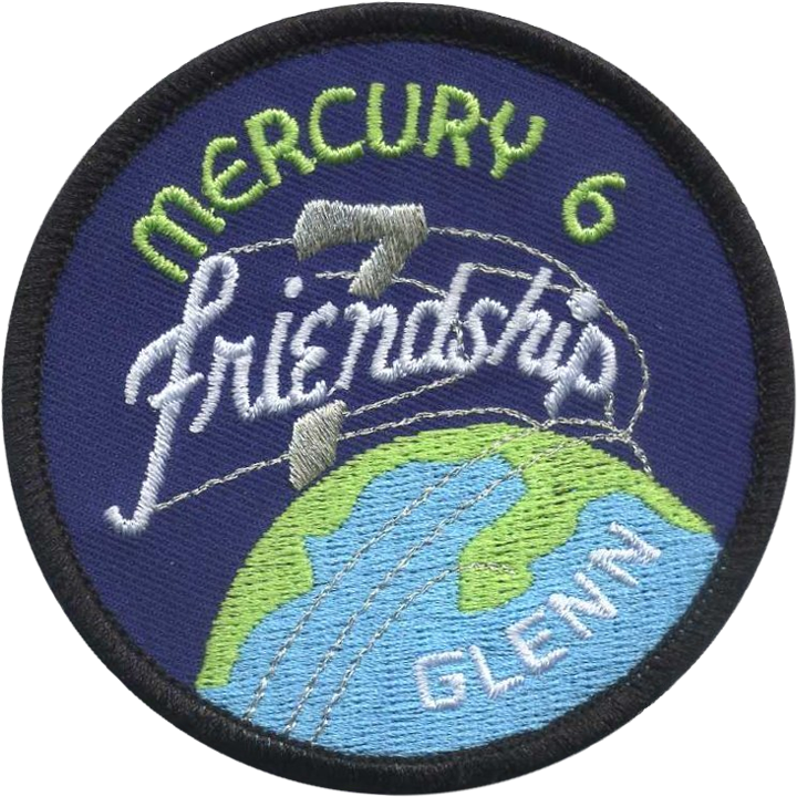 Mercury Six — “Friendship 7” - Space Patches