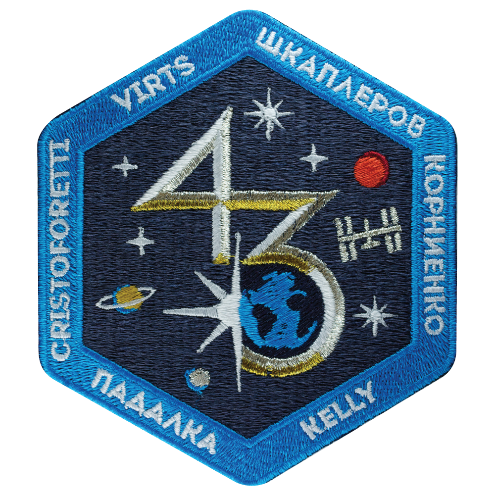 Expedition 43 - Space Patches