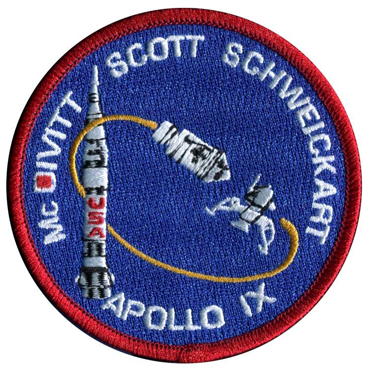 Apollo 9 Crew – Space Patches