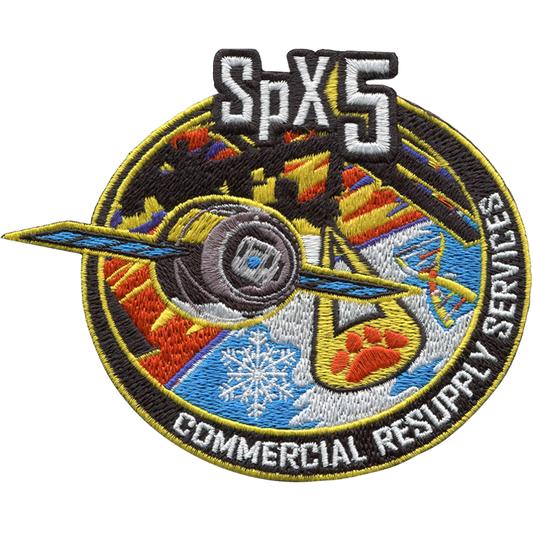 CRS SpaceX 5 - Space Patches