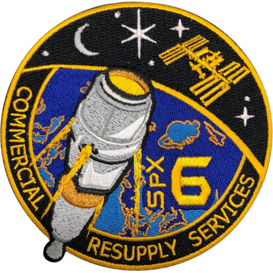 CRS SpaceX 6 - Space Patches