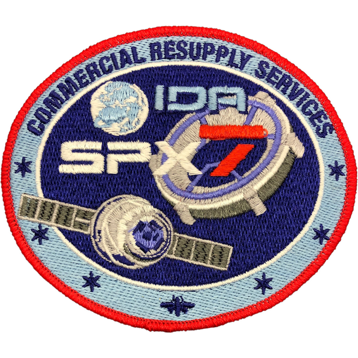 CRS SpaceX 7 - Space Patches