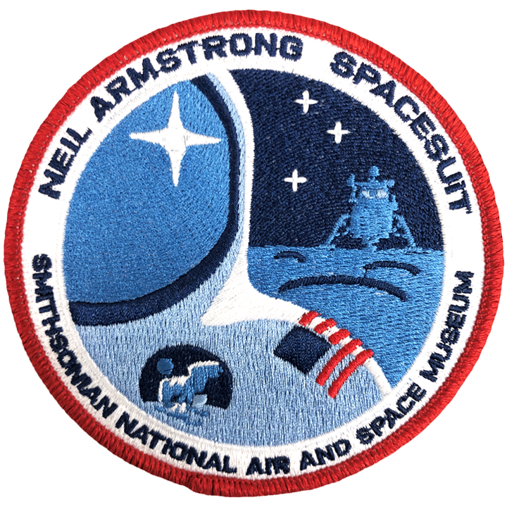 Neil Armstrong Space Suit - Space Patches
