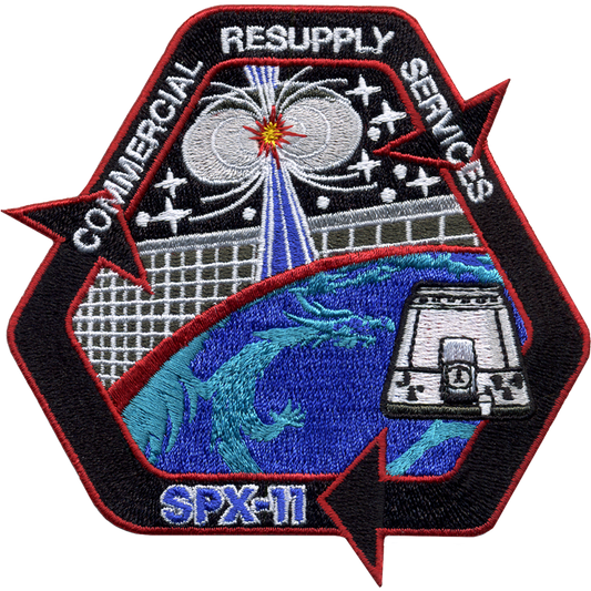 CRS SpaceX 11 - Space Patches