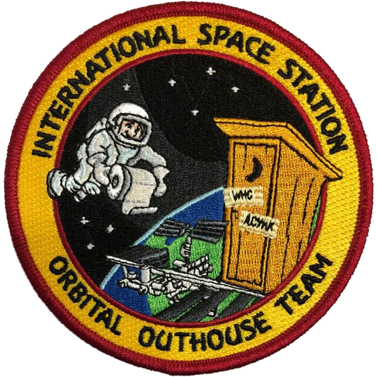 ISS Orbital Outhouse Team - Space Patches