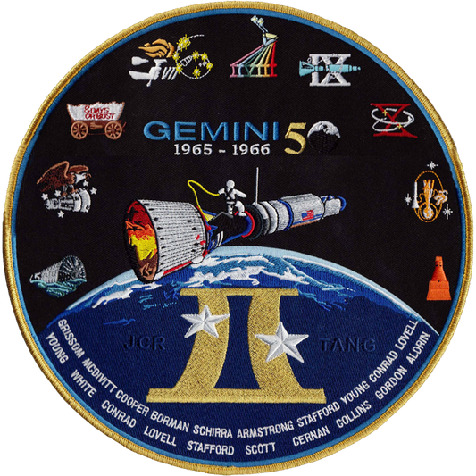 Gemini Commemorative Back-Patch - Space Patches