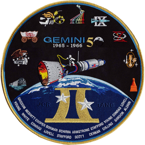 Gemini Commemorative Back-Patch
