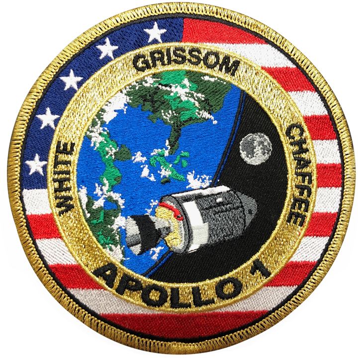 Apollo 1 Commemorative Mission - Space Patches