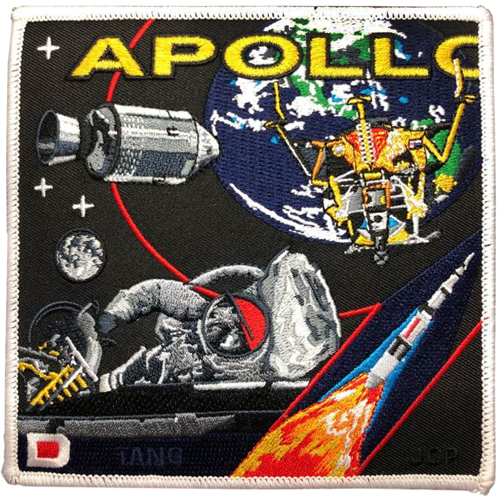 Apollo 9 Commemorative Spirit - Space Patches