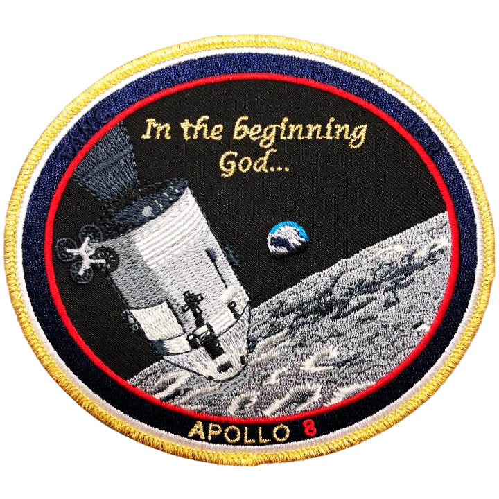 Apollo 8 Commemorative Spirit - Space Patches