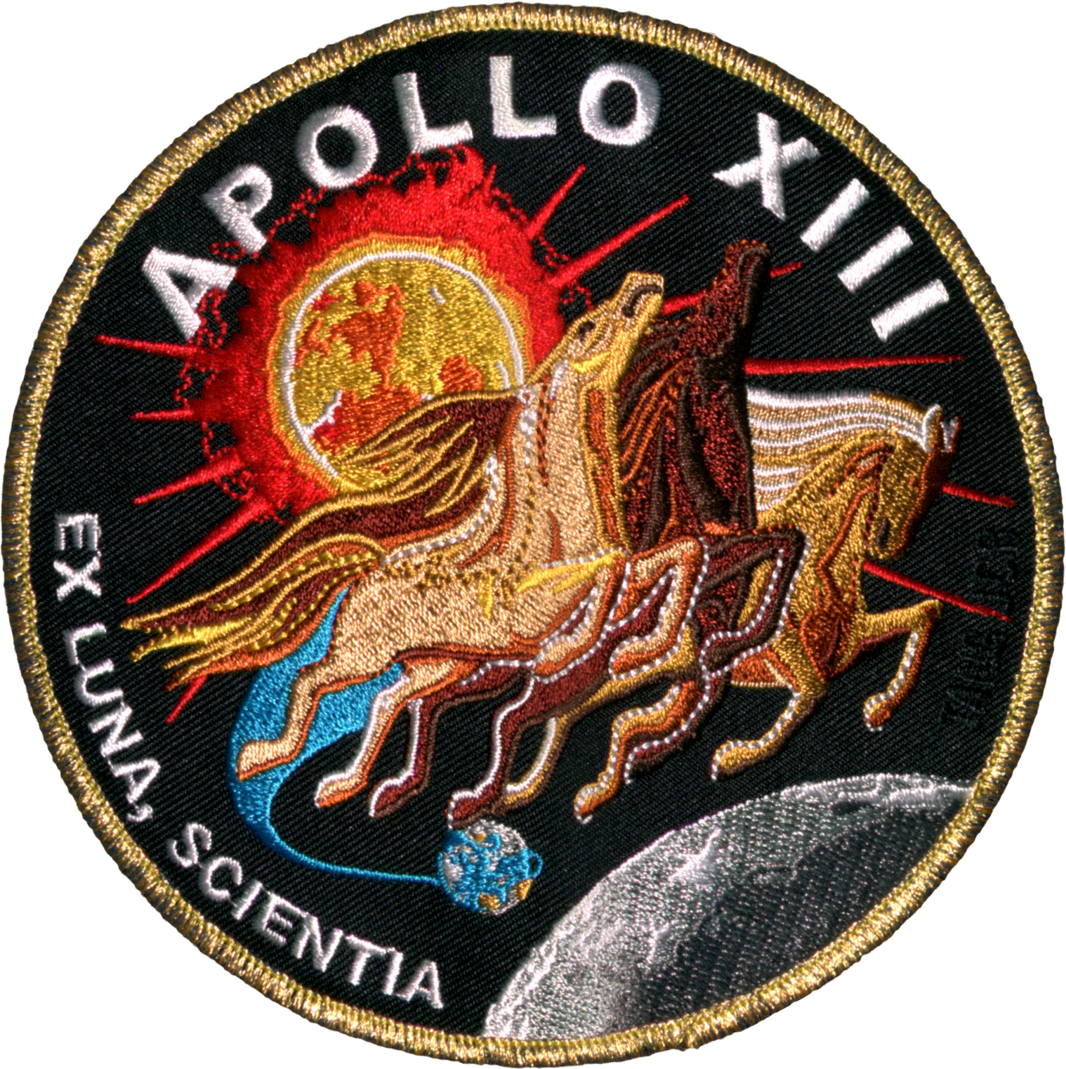 Apollo 13 Commemorative Mission - Space Patches