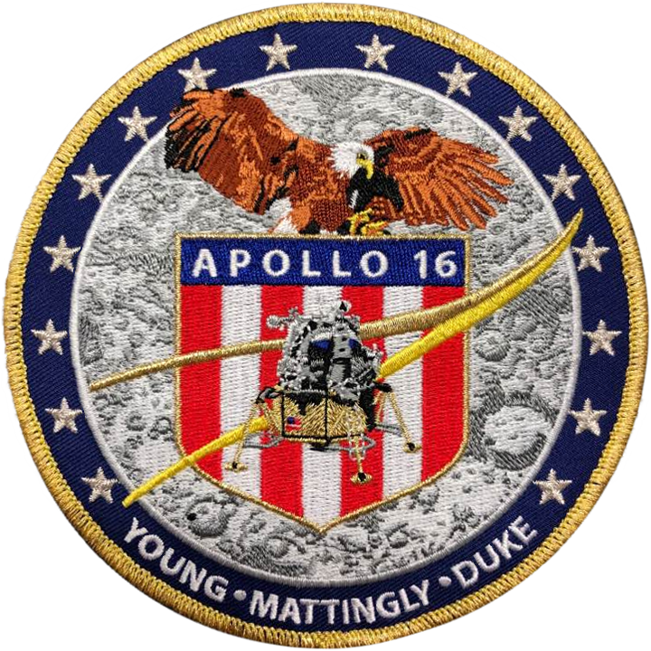 Apollo 16 Commemorative Mission - Space Patches