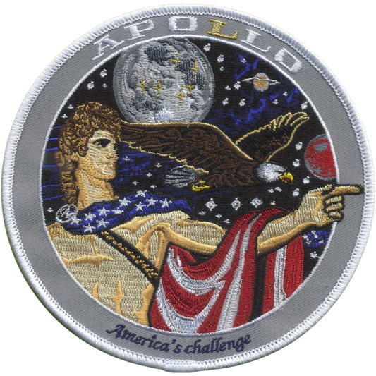 Apollo 17 Commemorative Spirit - Space Patches