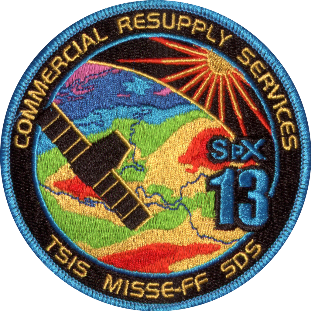 CRS SpaceX 13 - Space Patches